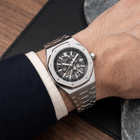 Empire Luxe Bastion worn with a suit