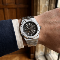 Empire Luxe Bastion on the wrist in daylight