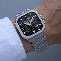 Empire Luxe Quadra Obsidian on the wrist