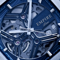 Empire Luxe Quadra Ocean dial close-up