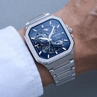 Empire Luxe Quadra Ocean on the wrist